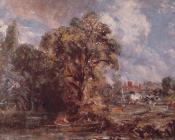 Scene on a River - 约翰·康斯特布尔